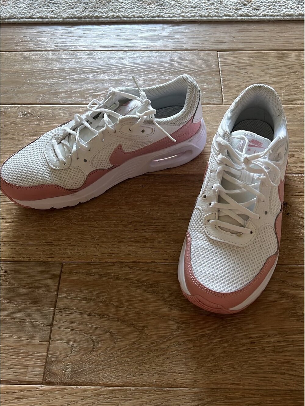 Women’s Pink & White Nike Air Shoes - Picture 3 of 7